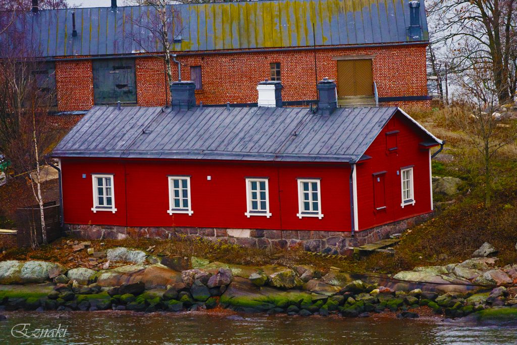 Halászház valahol egy Balti tengeri szigeten